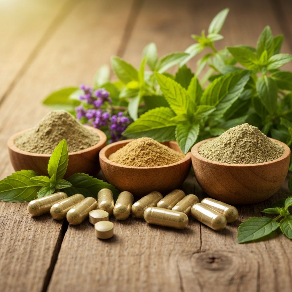 Natural supplements for healthy lifestyle